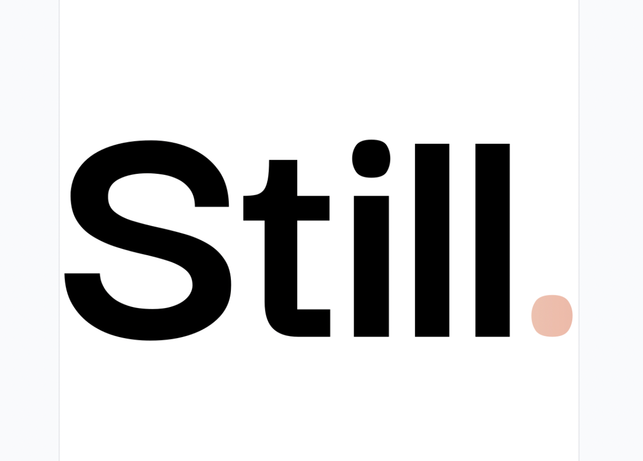 still
